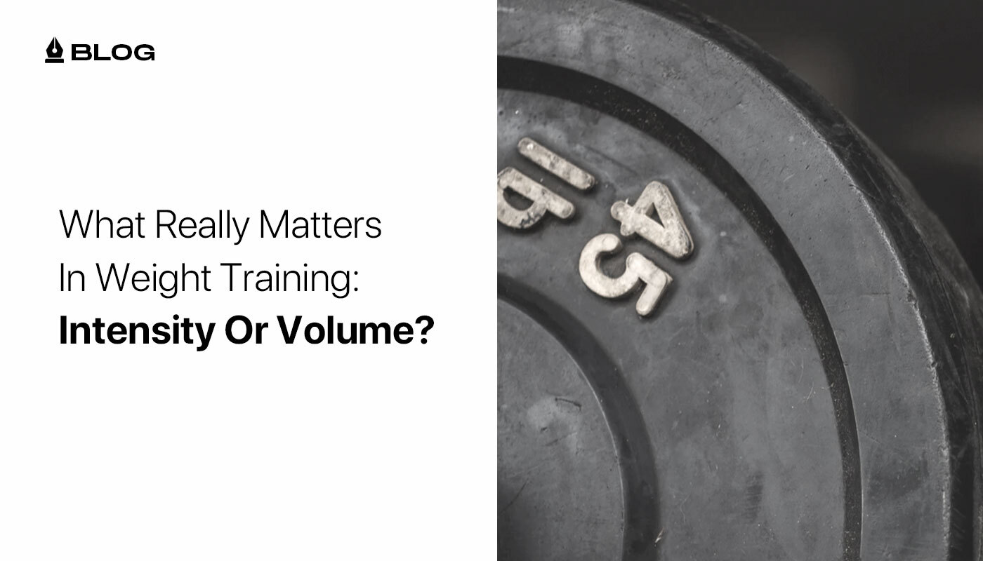 Intensity vs Volume. What really matters?