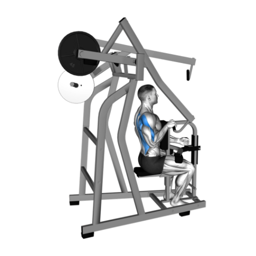 One Arm High Row Machine